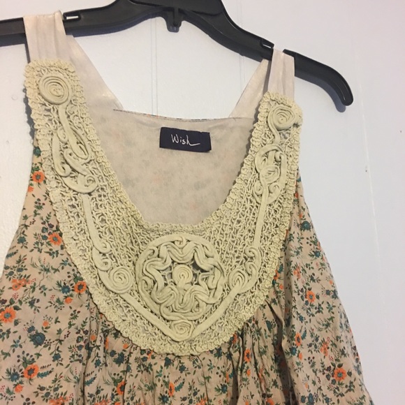 Wish brand floral print dress with ruffles - Picture 2 of 8